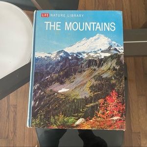 Vintage LIFE Mountains coffee table book